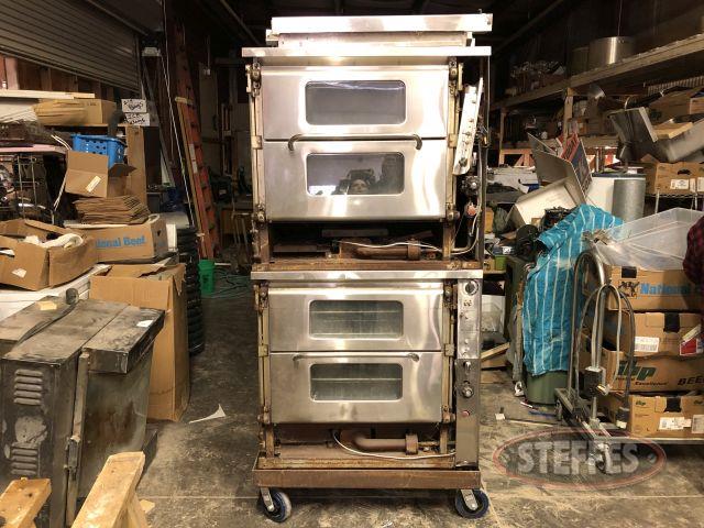 (2) Vectaire Ovens on cart
